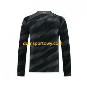 Koszulka Liverpool Bramkarska Wyjazdowe Koszulki Piłkarskie 2023-2024 Długi Rękaw